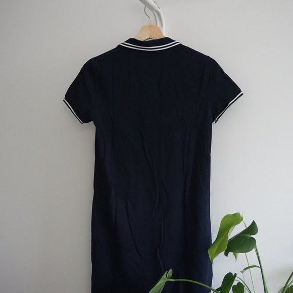 Tommy Hilfiger Navy Blue Collared Polo Dress - Picture 3 of 4
